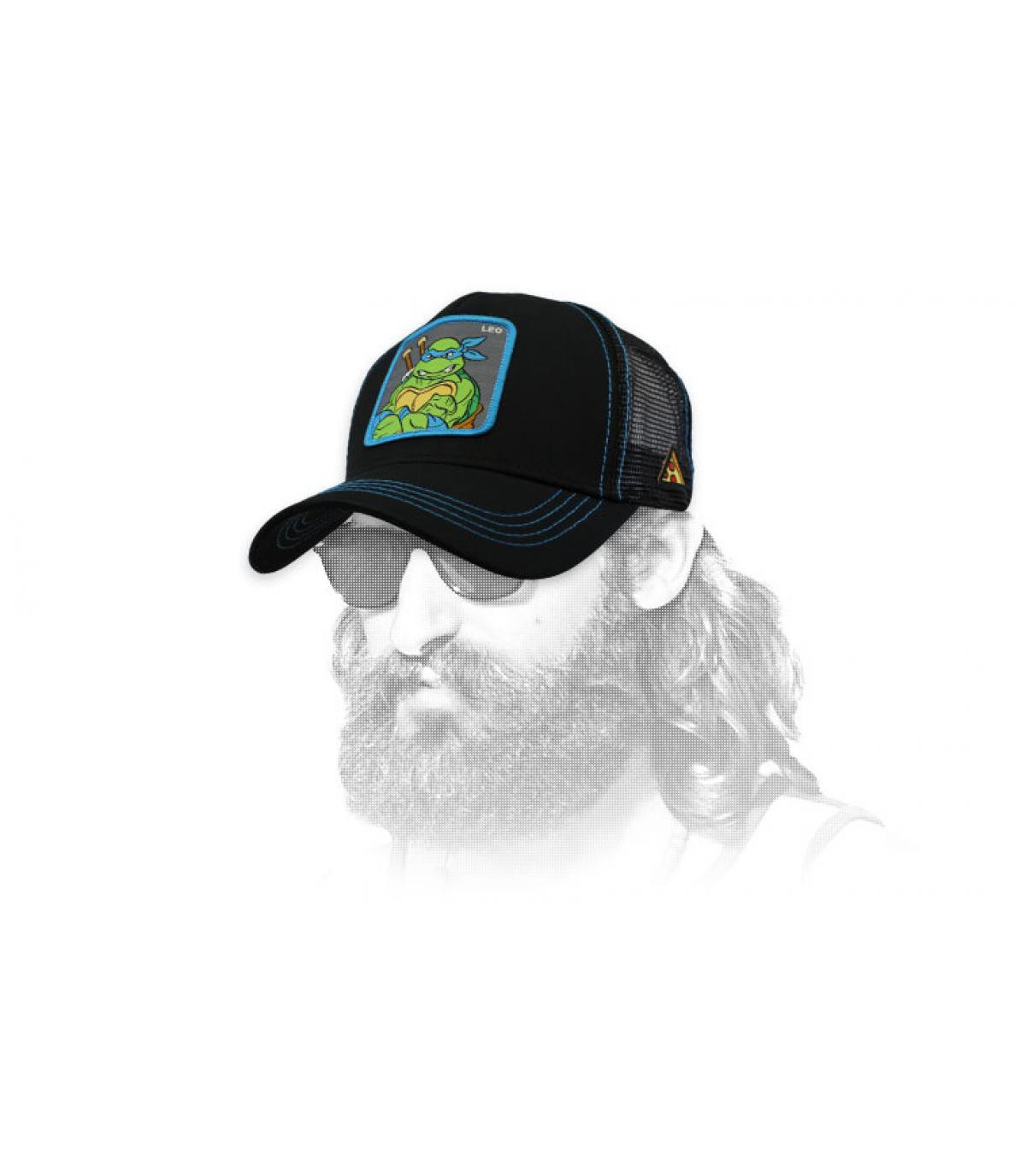 black Leonardo trucker Trucker Leonardo